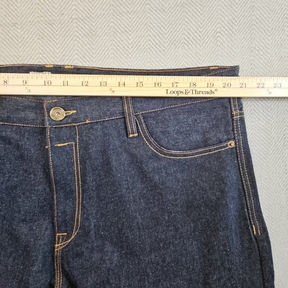 Brooklyn's Own by Rocawear Jeans Men's W40 L35 Dark Wash Straight Leg Embroidery - Picture 3 of 16